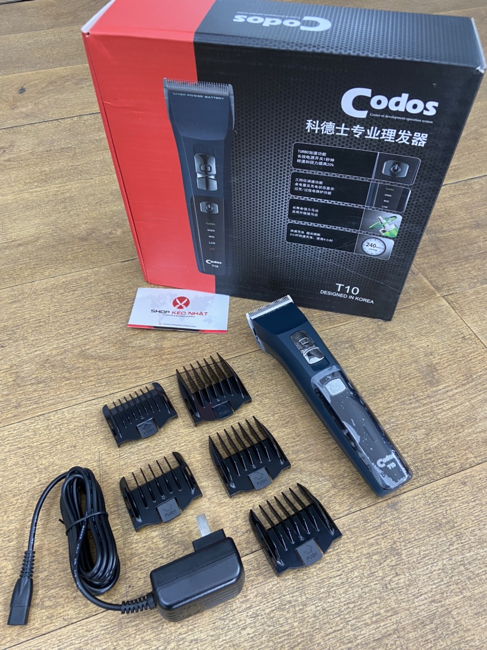 Tông đơ Codos T10 chính hãng