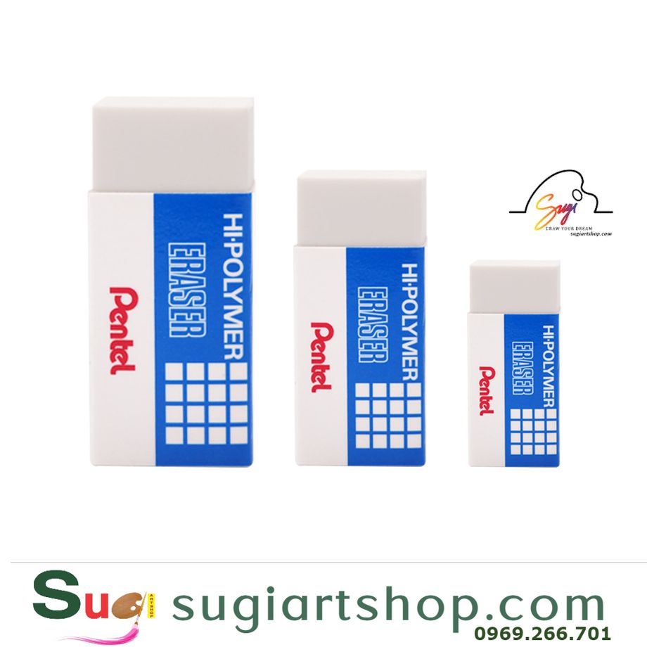 Gôm polymer Pentel, Gôm Pentel, Hi-Polymer® Eraser