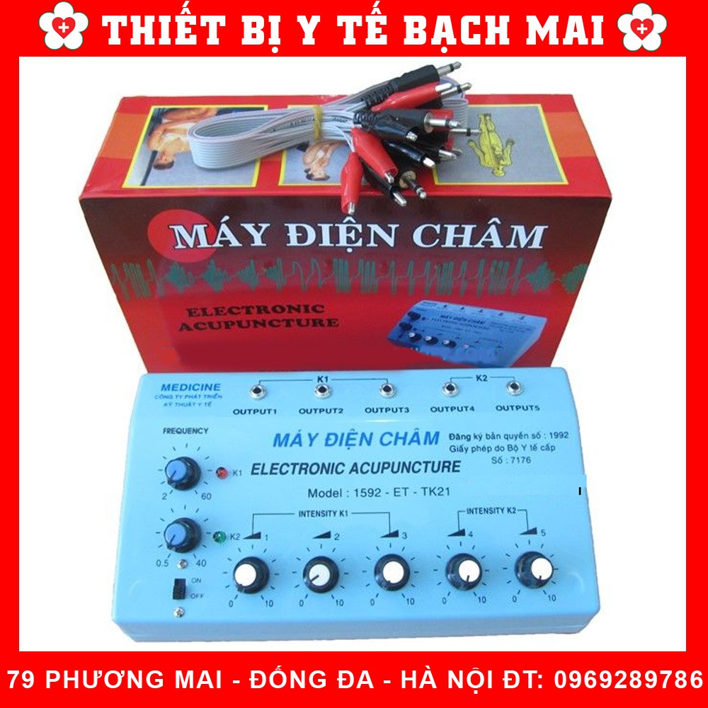Máy Châm Cứu 5 Giắc Việt Nam