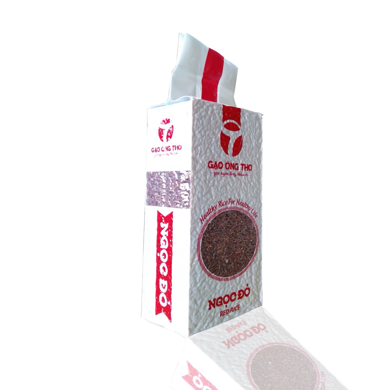 [HCM]Combo 2 túi Gạo Ông Thọ Ngọc Đỏ (Lứt Đỏ) - Túi 1kg