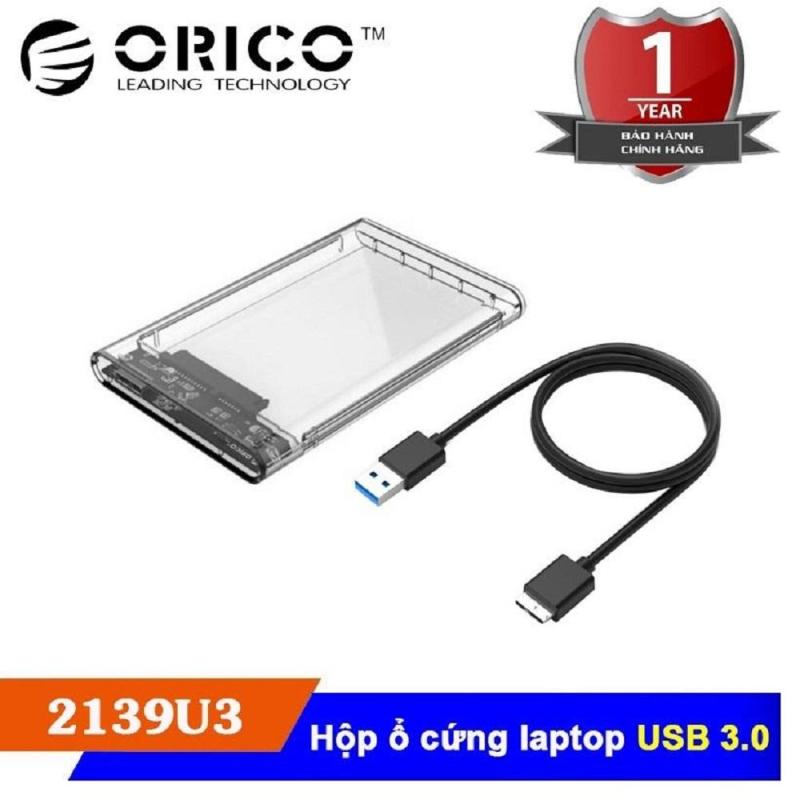 Vỏ đựng ổ cứng trong suốt HDD Orico 2139U3 kết nối chuẩn usb 3.0 cho tốc độ truyền dữ liệu 5gb, sự khác biệt so với orico 2599us3