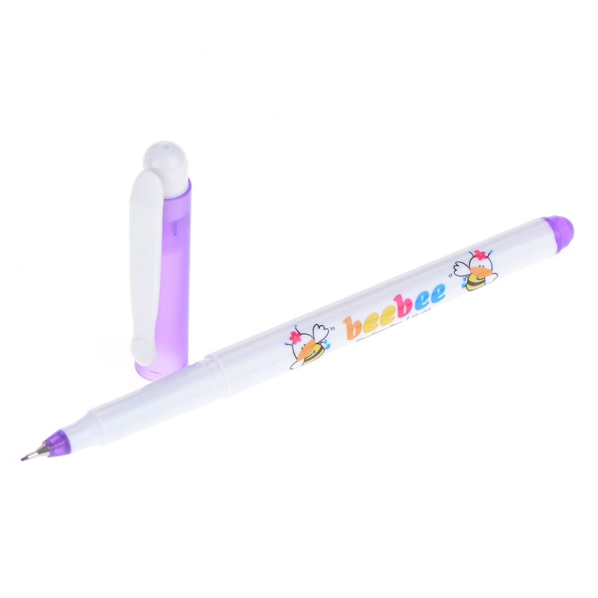 Hộp 10 bút lông kim tím Beebee Thiên Long FL-04
