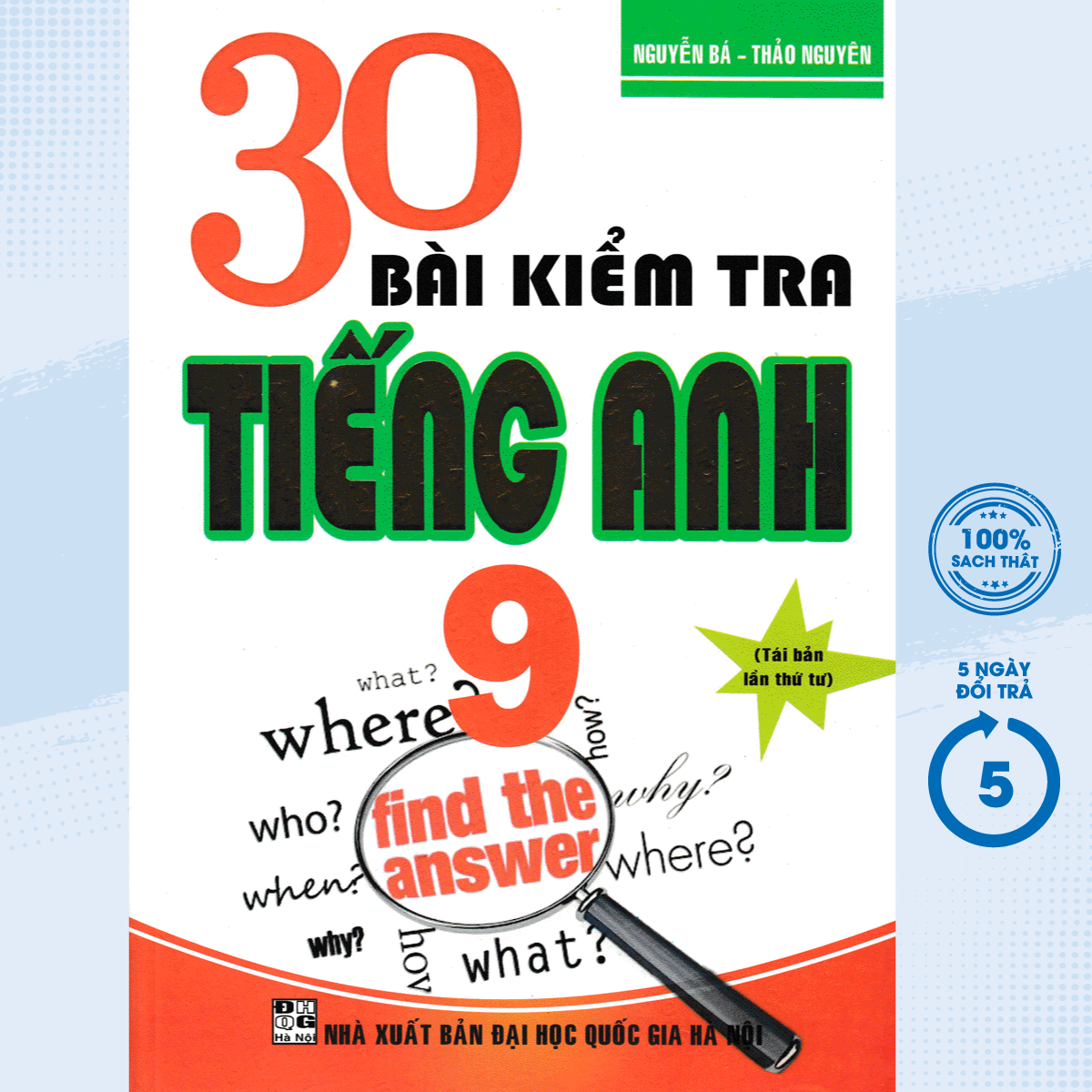 Sách - 30 bài kiểm tra tiếng anh 9 - newshop