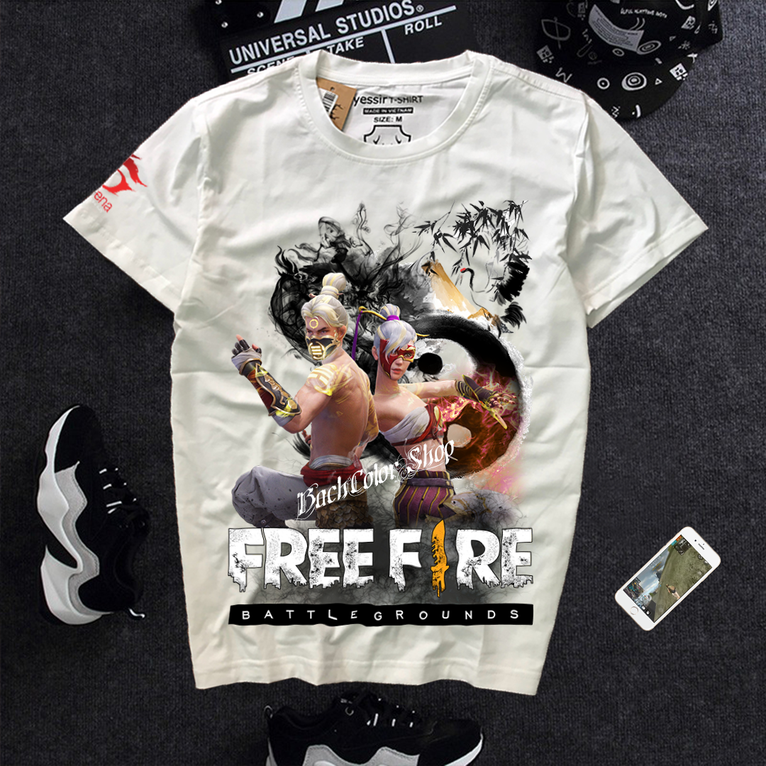 Áo Thun Free Fire Thích Khách Âm Dương T
