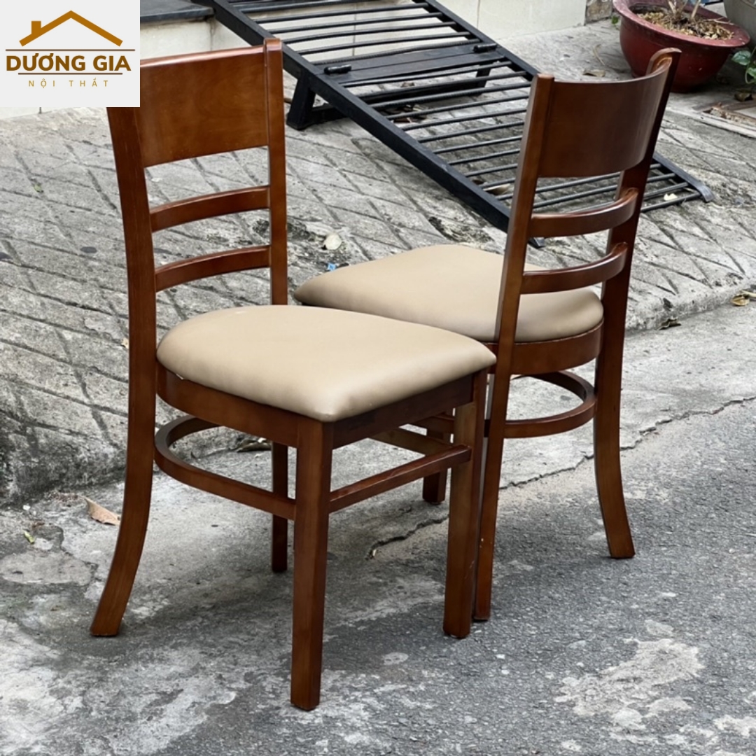 GHẾ ĂN CƠM, GHẾ CAFE, GHẾ GỖ BỌC NỆM ( BẢO HÀNH 1 NĂM )
