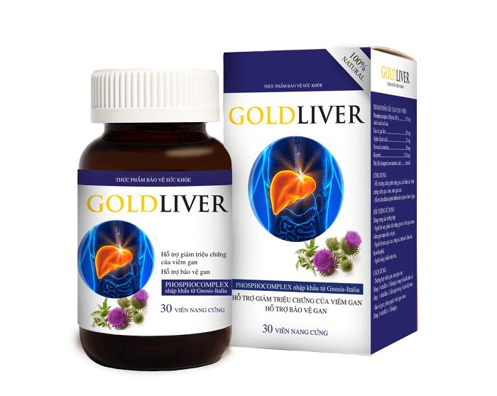 Goldliver - Hỗ trợ cải thiện chứng viêm gan, men gan cao