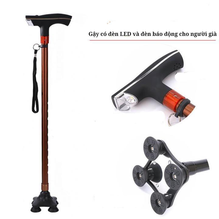 Gậy có đèn LED cho người già GA3