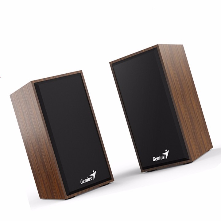 Loa Genius SP-HF180 2.0 màu nâu (Vân gỗ)