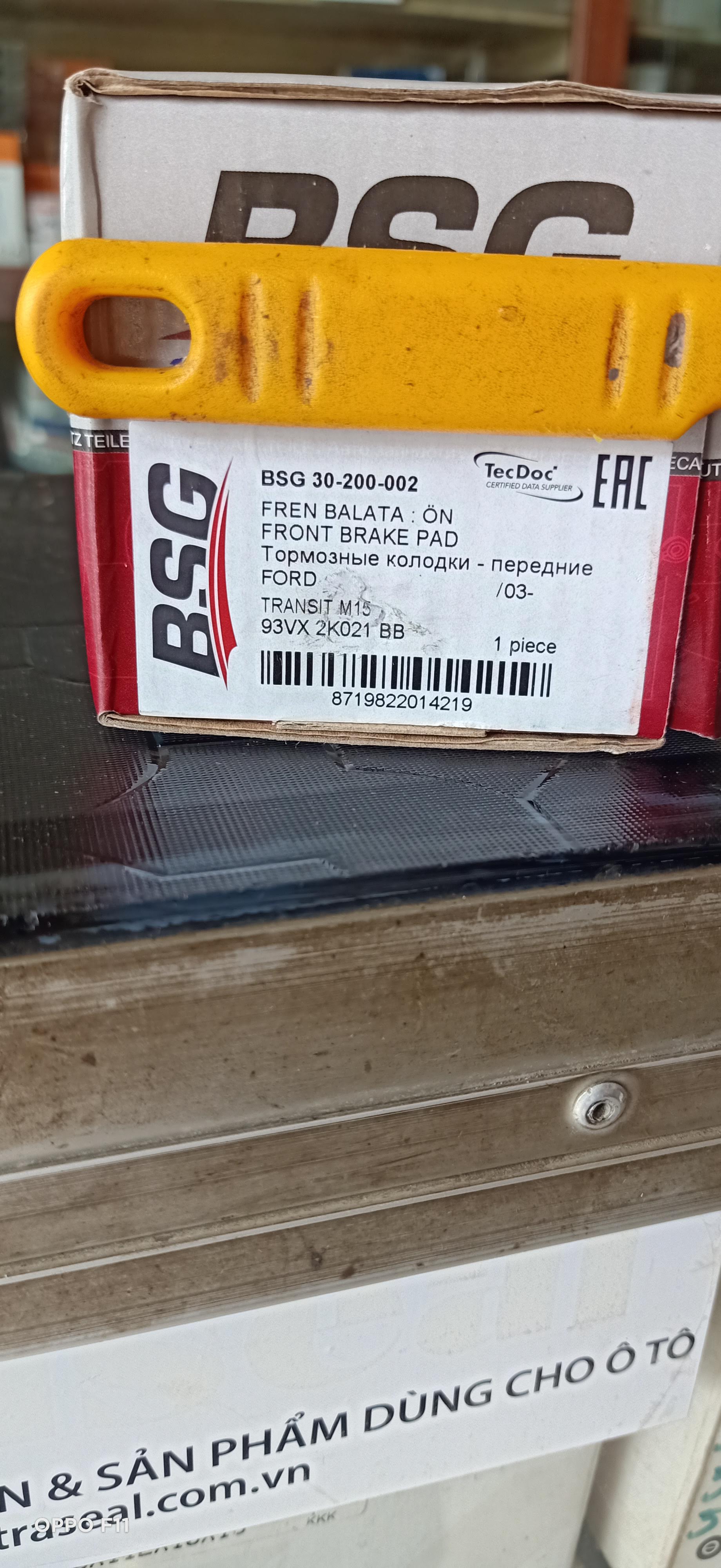Bố Thắng Đĩa(Má Phanh)Xe JAC 16 Chỗ và Xe FORD TRANSIT 2000