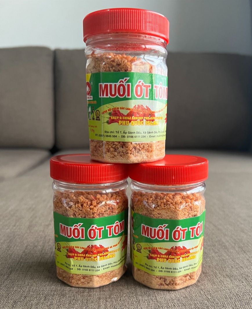 Muối Ớt tôm Biên Hải 120g