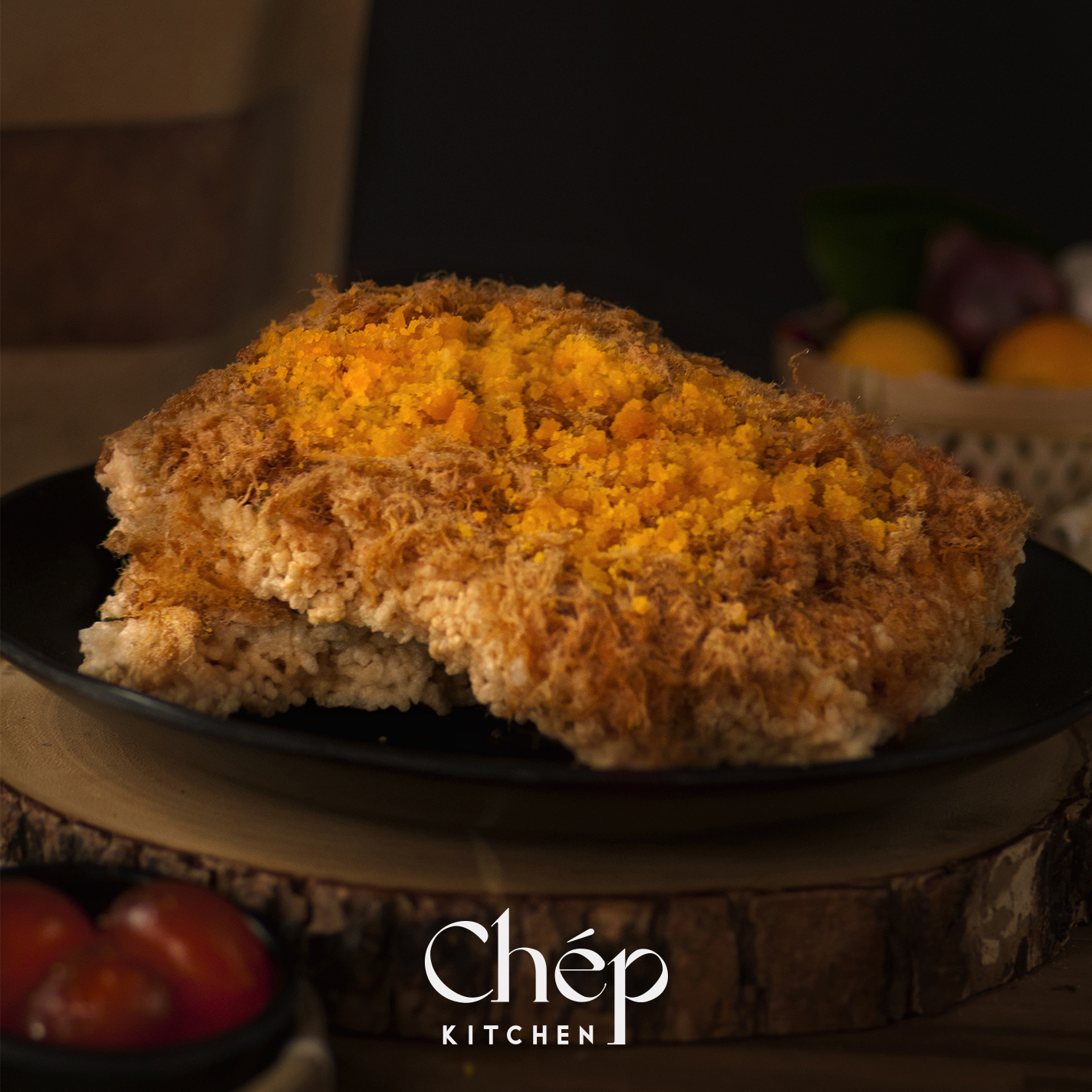 Cơm cháy chà bông trứng muối - CHÉP KITCHEN