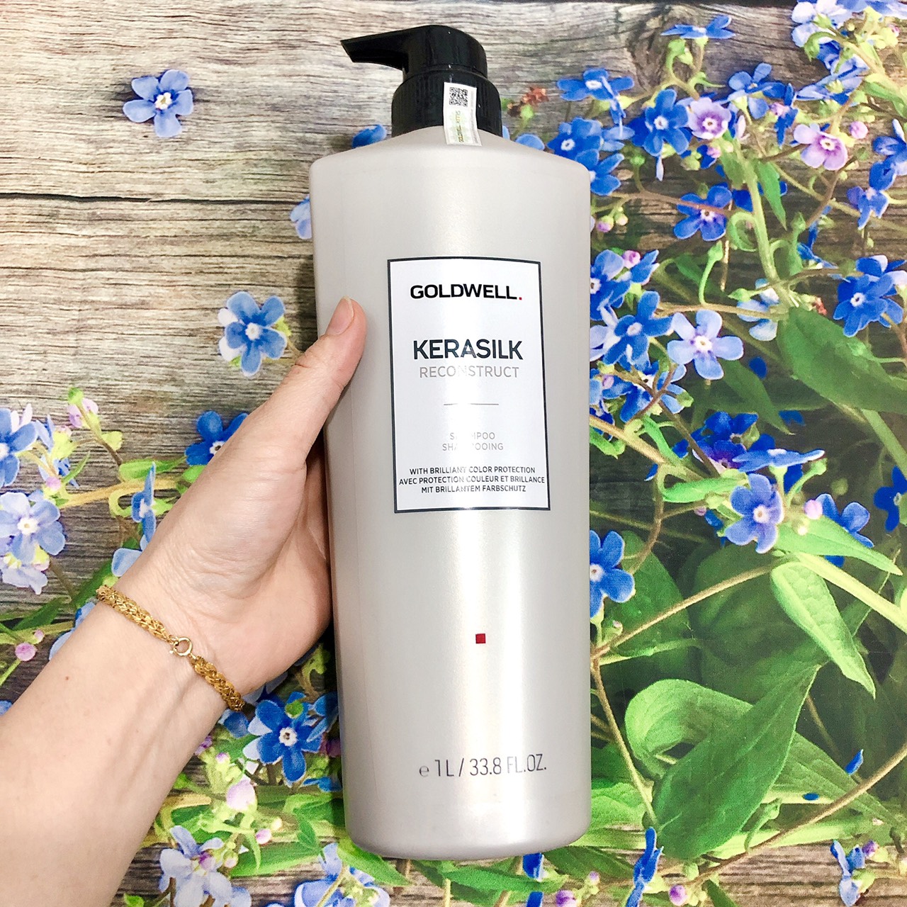 DẦU GỘI GOLDWELL SIÊU PHỤC HỒI KERASILK RECONSTRUCT 1000ML