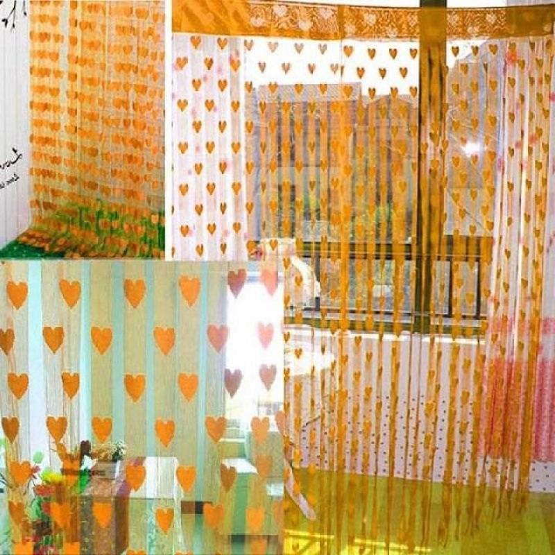 RÈM CỬA TRÁI TIM - Rèm cửa sổ hình trái tim - Rèm cửa - H5vrg001