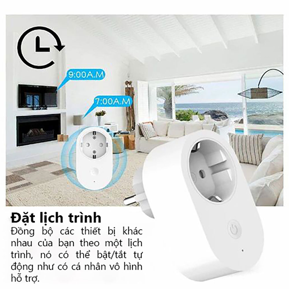 Ổ cắm thông minh XiaoMI MI Smart PLUG (WIFI) GMR4015GL