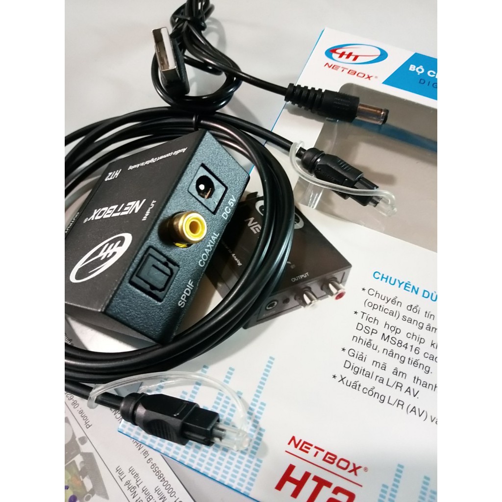 Optical Netbox HT2 - Chuyển quang âm thanh