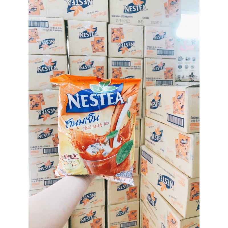 Trà sữa Thái đỏ Nestea (1 bịch 13 gói)