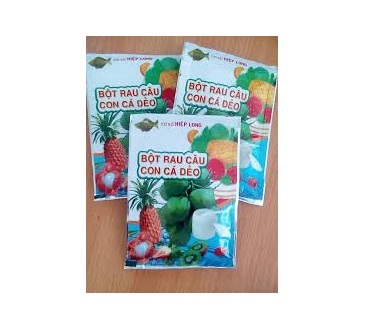 Combo 3 gói thạch rau câu con cá dẻo làm trà sữa