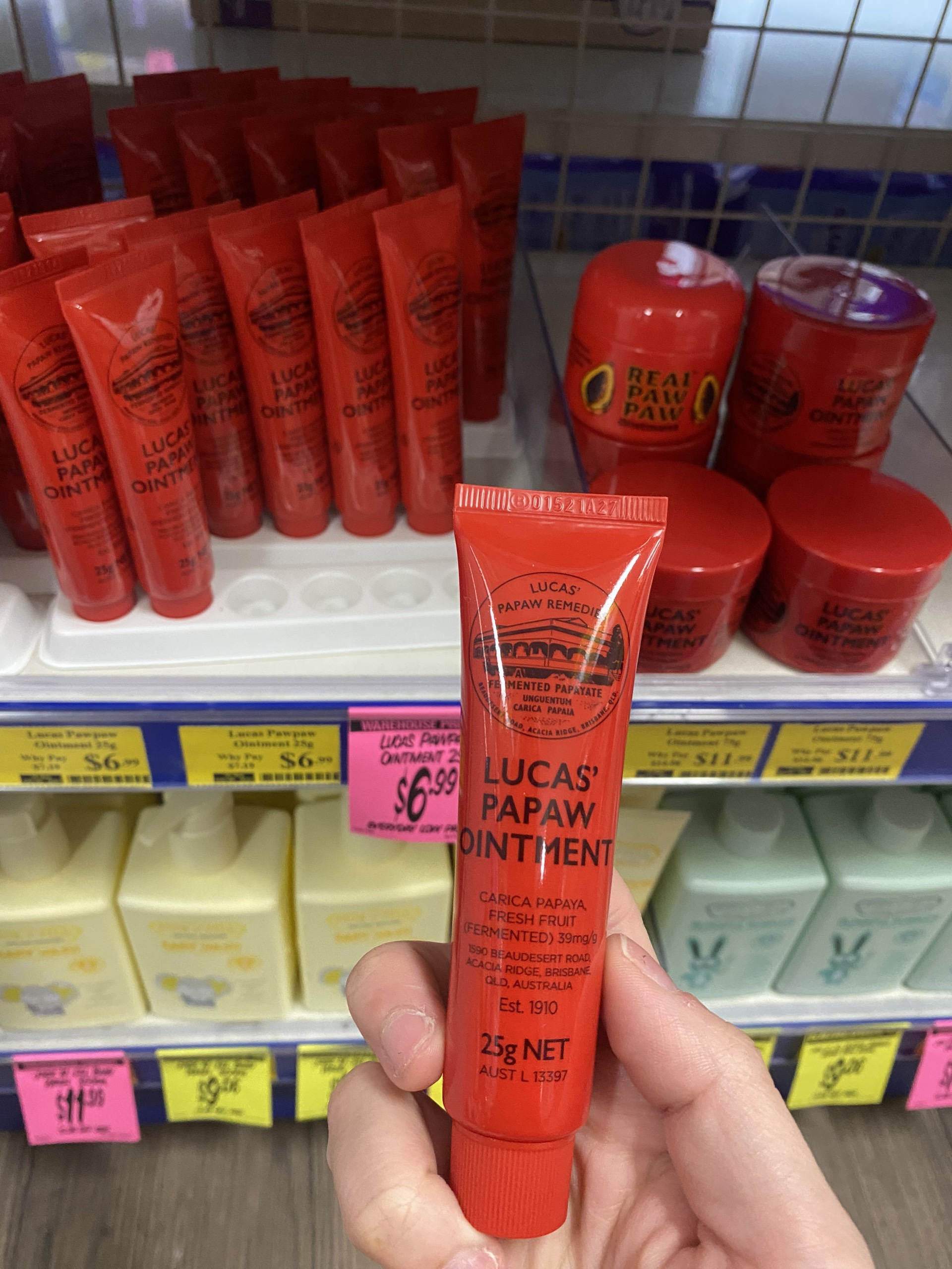 Kem đu đủ Lucas’ Papaw Ointment 25gr .