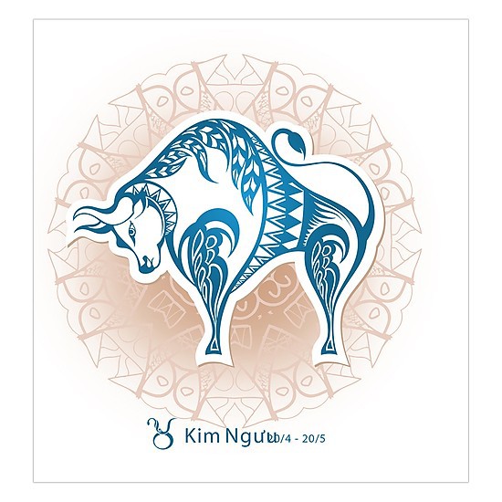 Sổ Tay/Notebook: Cung Hoàng Đạo - Kim Ngưu (Trắng)