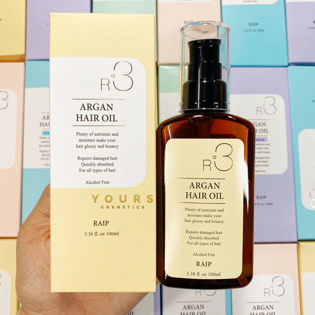 Dầu dưỡng tóc R3 Argan Hair Oil 100ml
