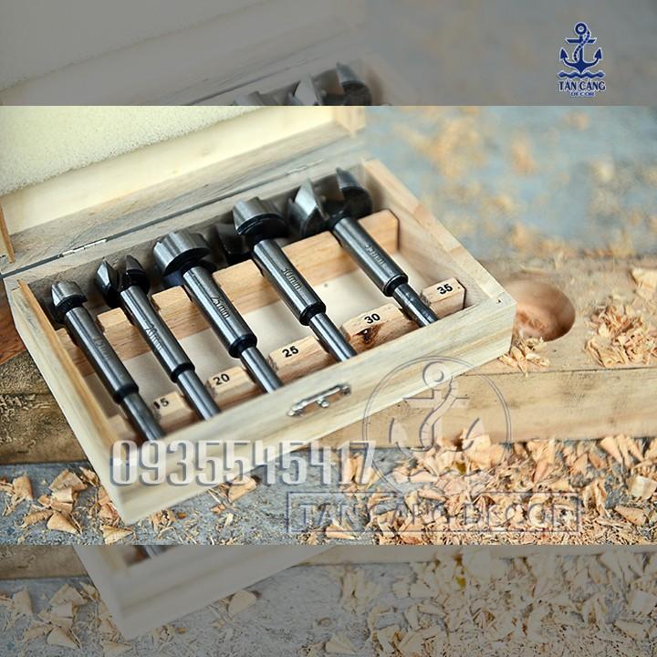 Bộ 5 Mũi Khoét Gỗ Forstner Bits ChenYu