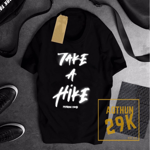 [HCM]ÁO THUN PHẢN QUANG FLASH IN  TAKE A HIKE