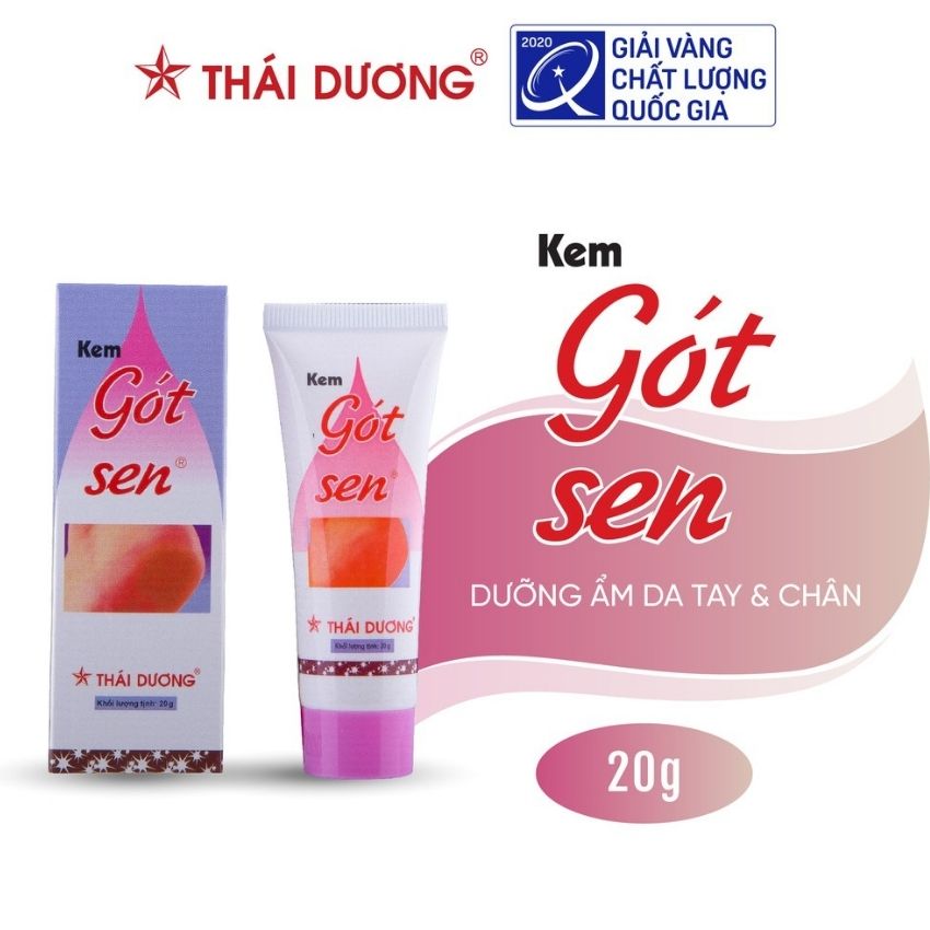 Kem Gót Sen - trrị nứt nẻ gót chân (Tub 20g)