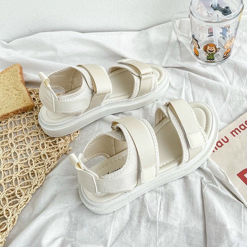 [HÀNG SẴN +ẢNH THẬT ] DÉP SANDAL NỮ ,QUAI DÙ ÊM NHẸ MỀM MẠI