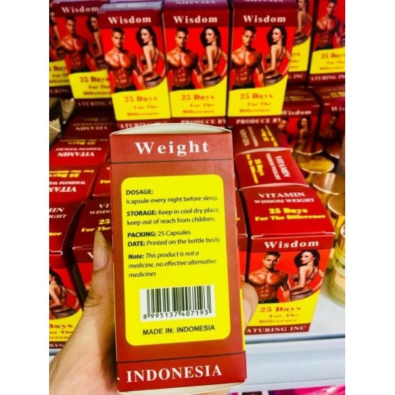 [HCM]TĂNG CÂN WISDOM WEIGHT