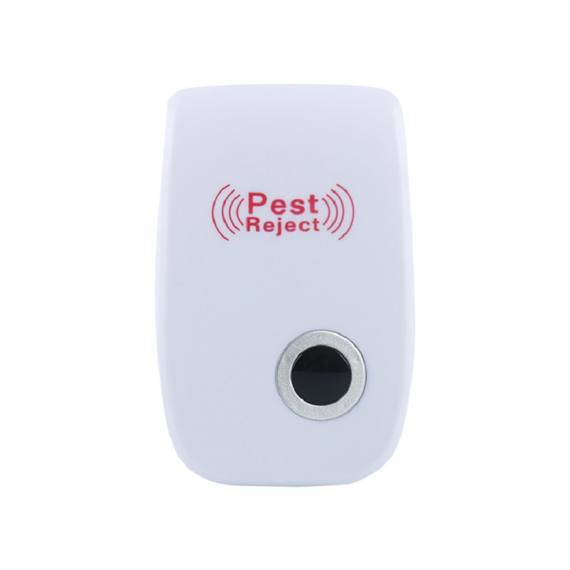 MÁY ĐUỔI CÔN TRÙNG 9263_TRẮNG_Máy xua đuổi Chuột đuỗi muỗi đuổi gián đuổi côn trùng đuổi tất cả các sinh vật gây hại như: Chuột ruồi muỗi kiến gián rệp nhện...