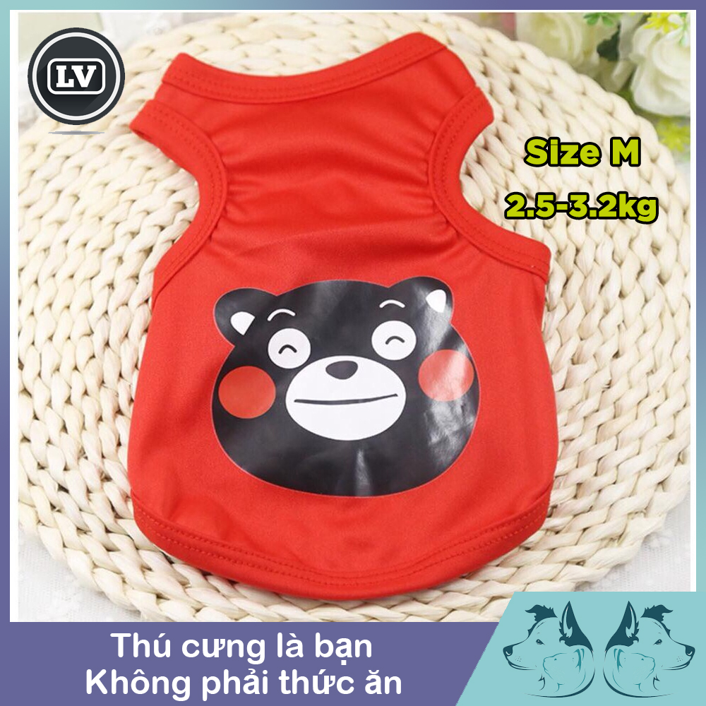 Phim Hoạt Hình Puppy Hoodie Quần Áo Chó Mèo Cotton Áo Pet Mùa Hè Xuân Thu Quần Áo Phụ Kiện Long Vũ