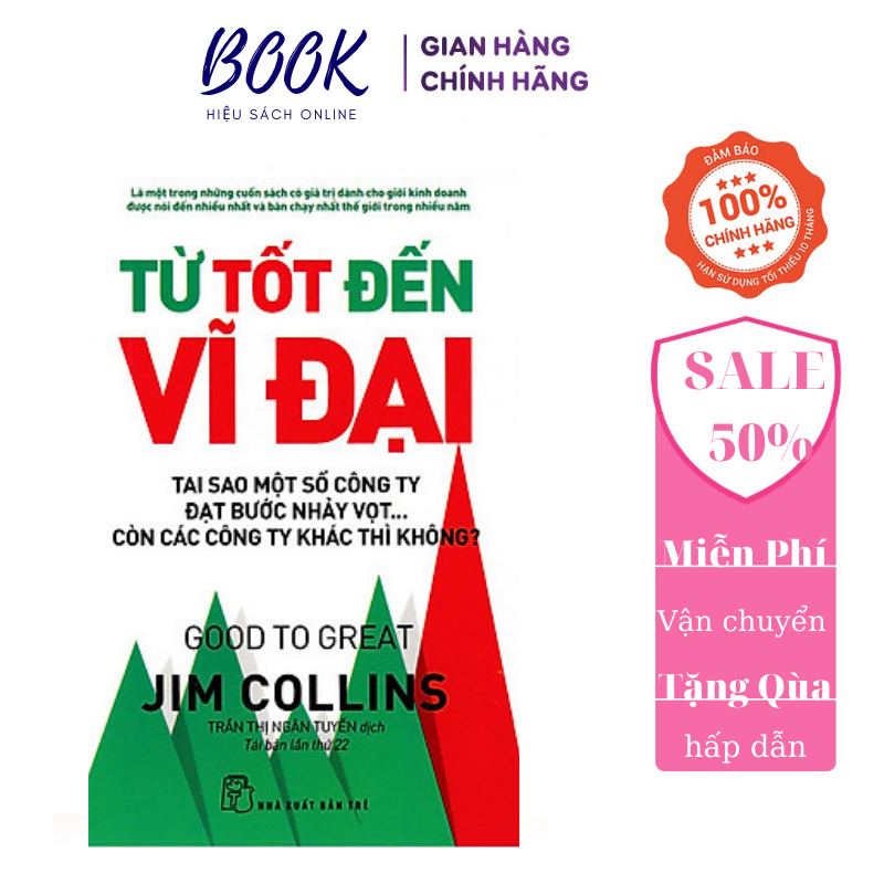 Sách - Từ tốt đến vĩ đại (Tặng kèm bookmark)