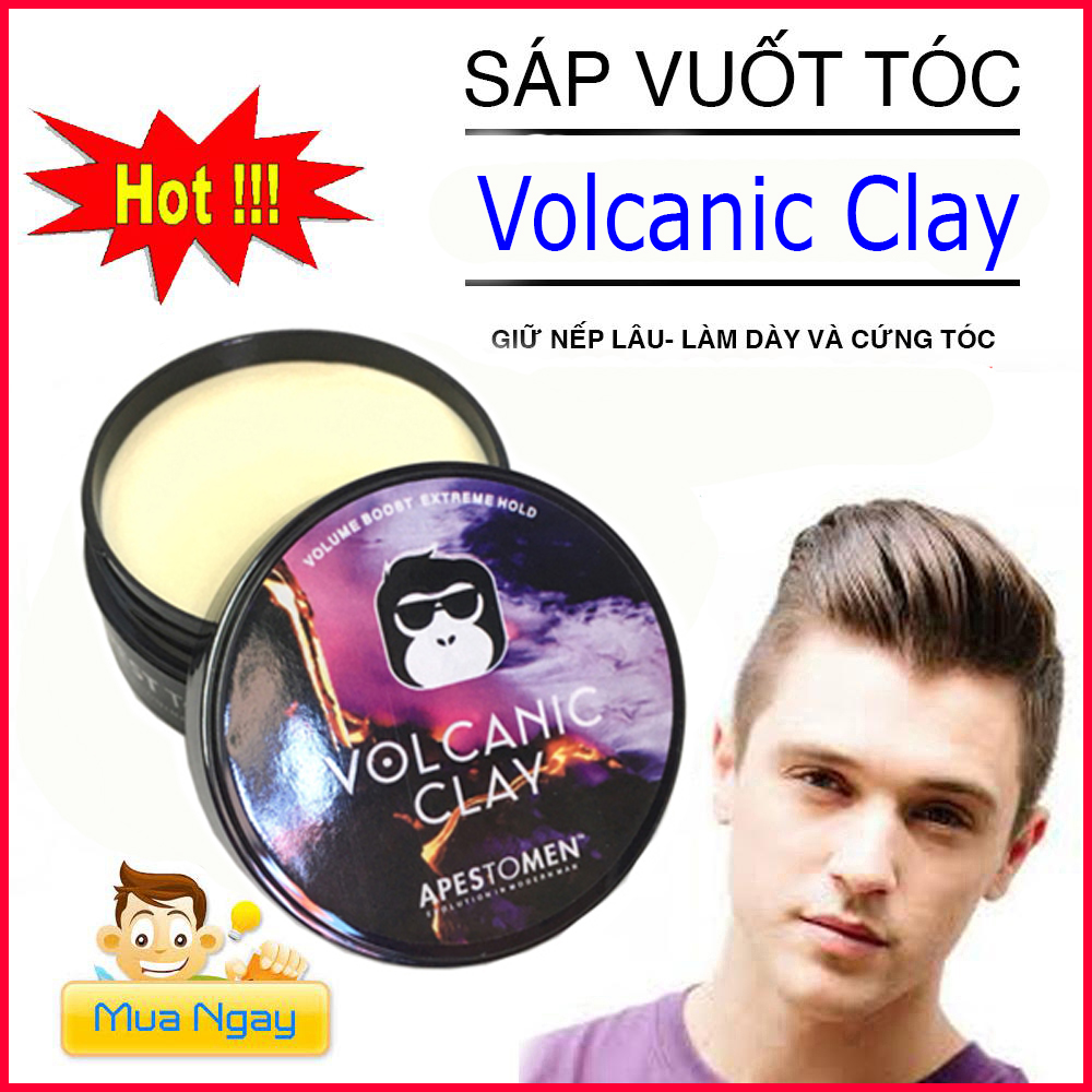 [Tặng Lược ] Combo Gôm Xịt Tóc Luxurious 420ml + Sáp Vuốt Tóc Vocalic Clay (Đen)