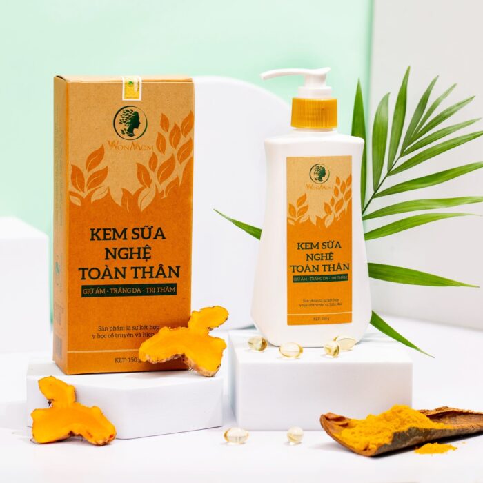 [HSD 5.2025] KEM SỮA NGHỆ TOÀN THÂN Wonmom 150g
