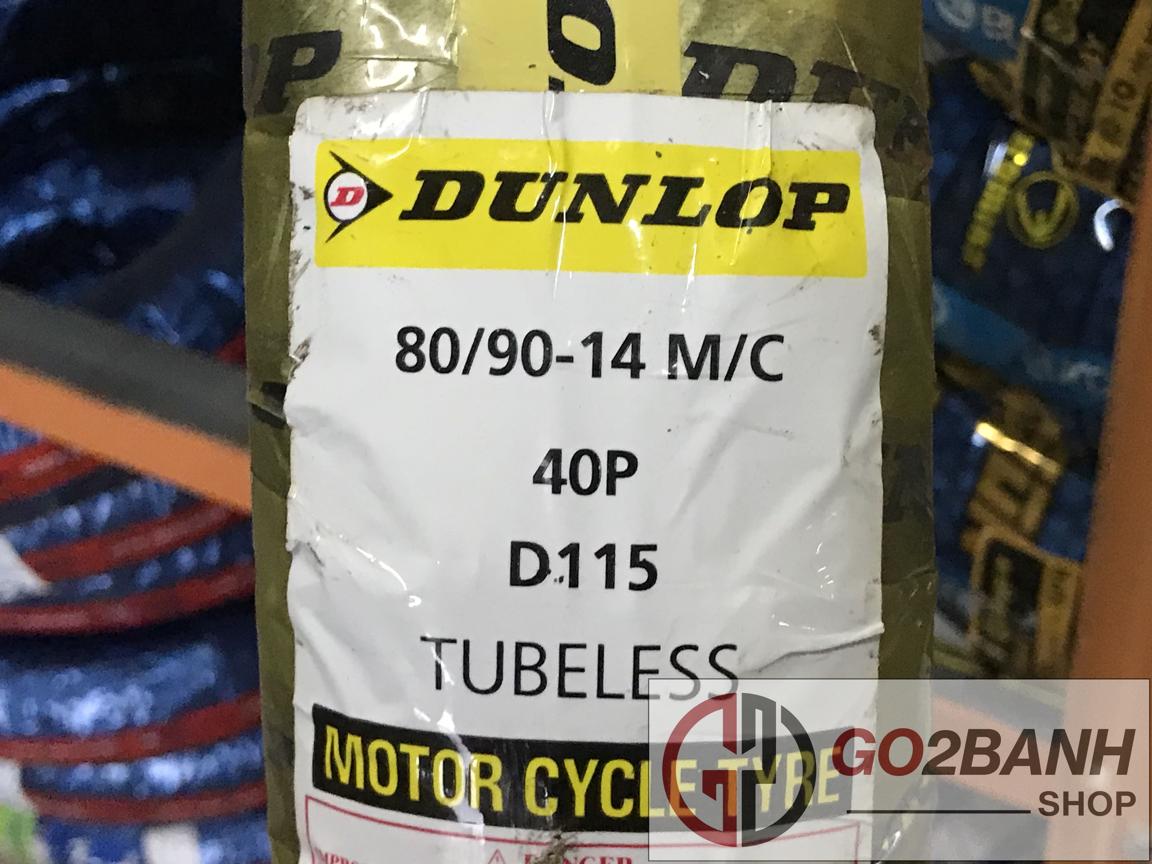 Vỏ dunlop 80-90-100/90/14, 80/90/16 vỏ trước/sau airblade, click, vario, vision, pcx cũ, sh mode không ruột