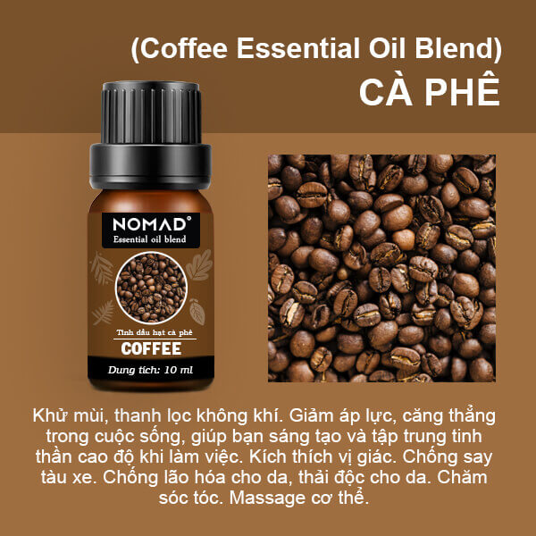Tinh Dầu Cà Phê Nomad Essential Oil Blend Coffee