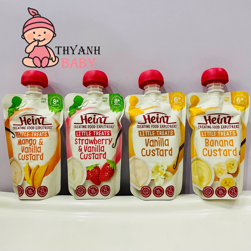 Váng Sữa Heinz Custard 120gr Úc