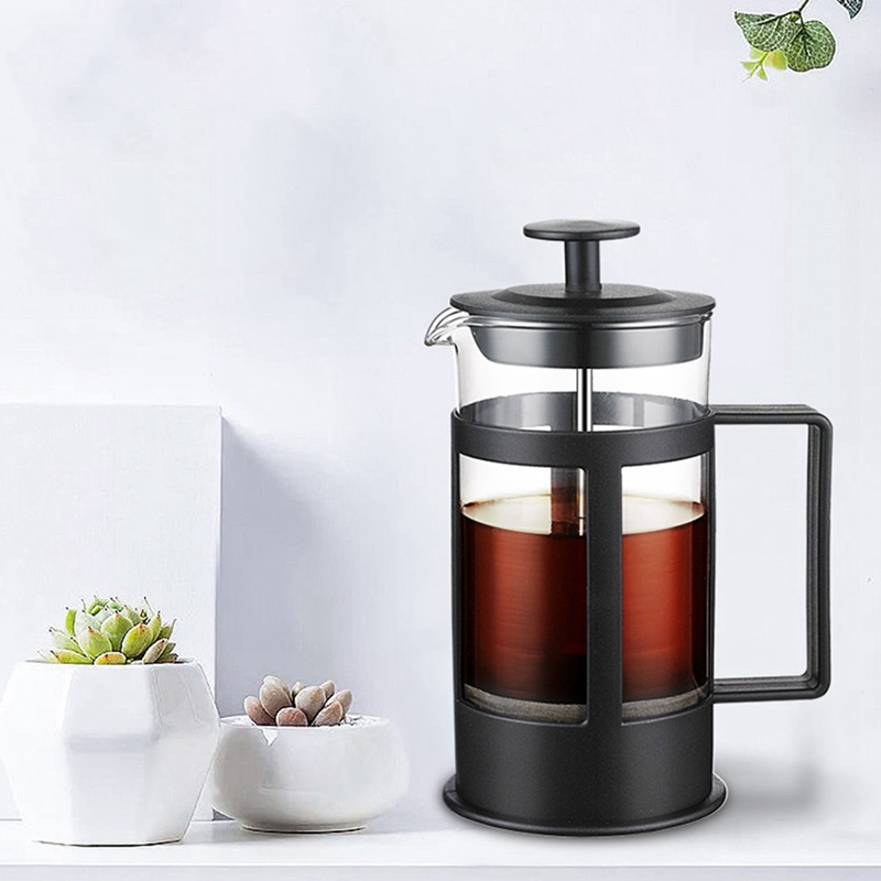 Bình pha cafe ấm trà Pha trà chuẩn kiểu Pháp Bình cafe,Bình Pha Cafe Kiểu Pháp 800ml - máy pha cà phê french press - Dùng để pha trà hay cà phê theo phương pháp French press ép cà phê - Thiết kế tinh gọn, hiện đại