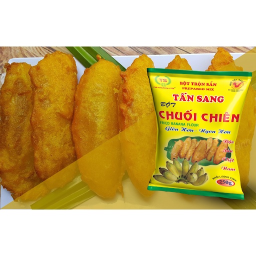 Fried banana flour mixed with tons of 250g