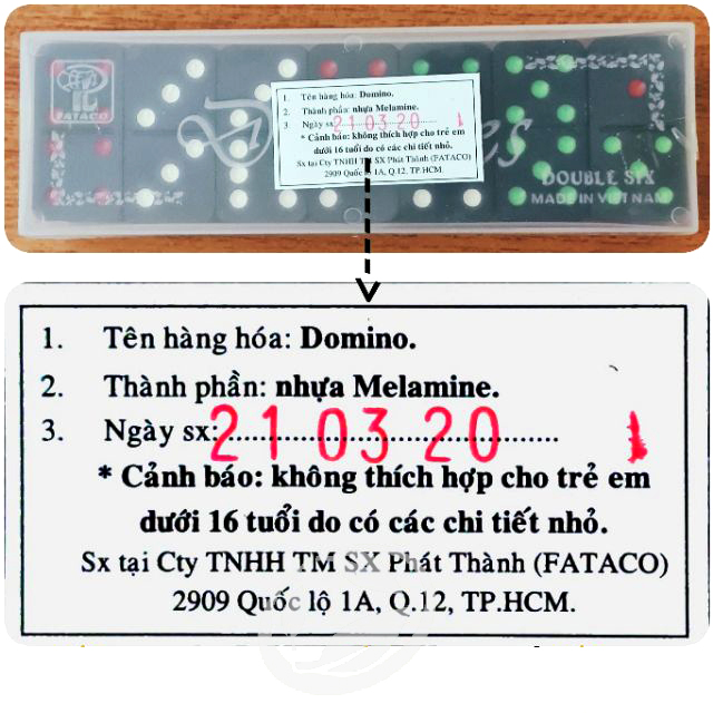 Cờ domino quân đen nhựa melamine cao cấp, cờ cao thắng bằng nhựa loại tốt - boardgame giúp trẻ thông minh