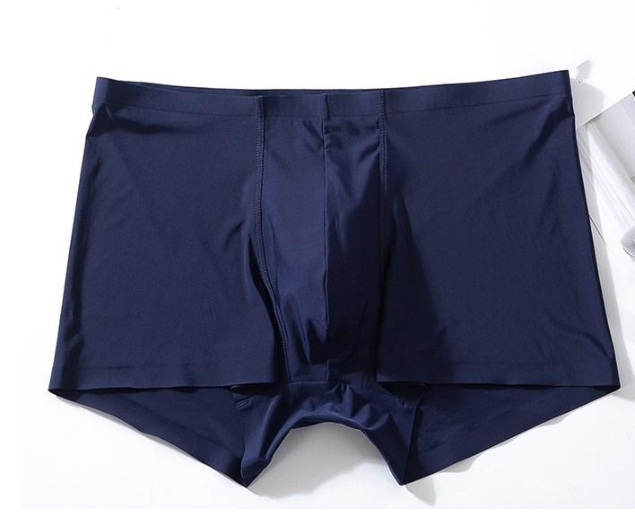 Hộp 4 quần lót boxer, sịp đùi su đúc băng lụa chất vải mỏng, mềm mại, thoáng mát,kháng khuẩn