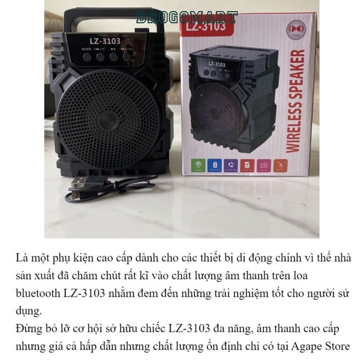 Loa Bluetooth Xách Tay MS-1604BT
