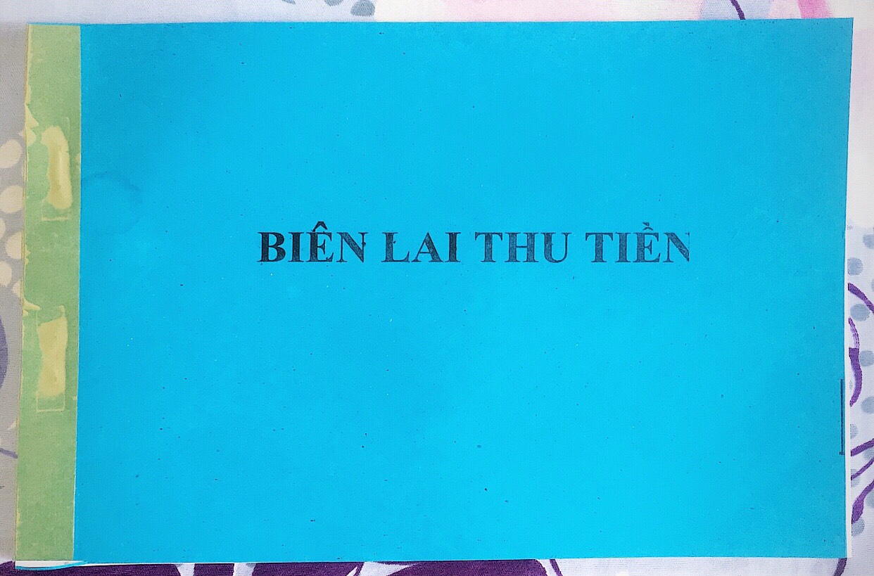 [HCM]Biên lai thu tiền 2L khổ 13x19 (Combo 5 cuốn)