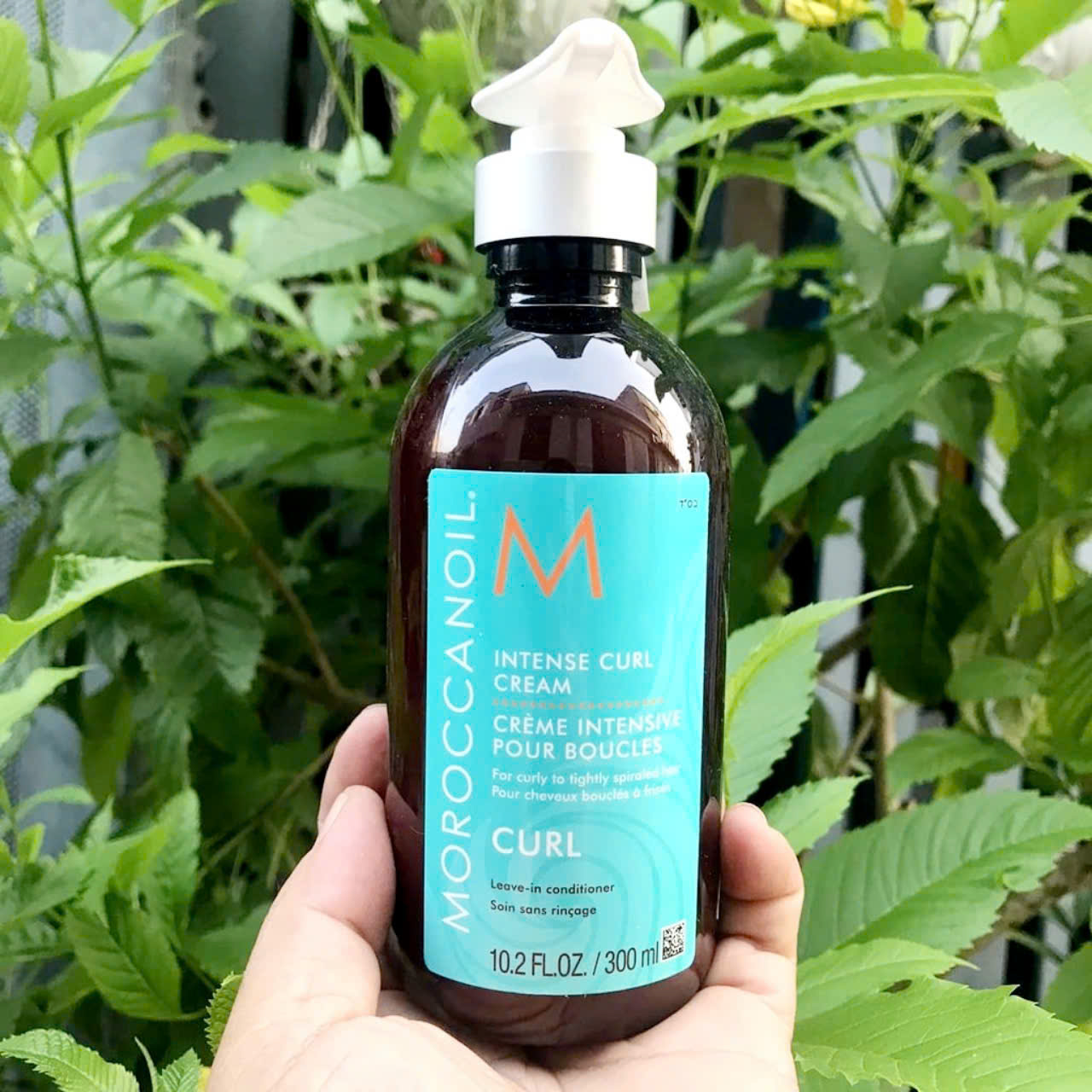 Kem tạo sóng tóc xoăn cho tóc bồng bền bóng tóc Moroccanoil Intense Curl 300ml