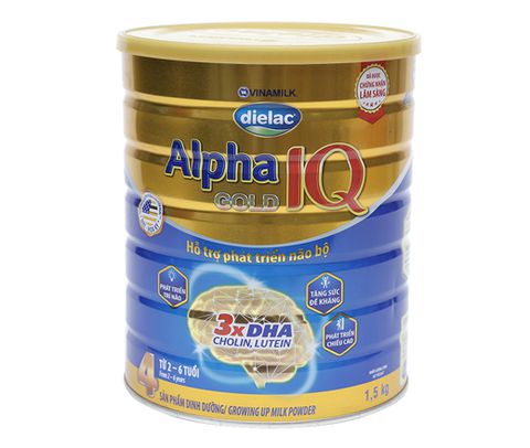 Sữa dielac alpha gold 4 lon 1500gr