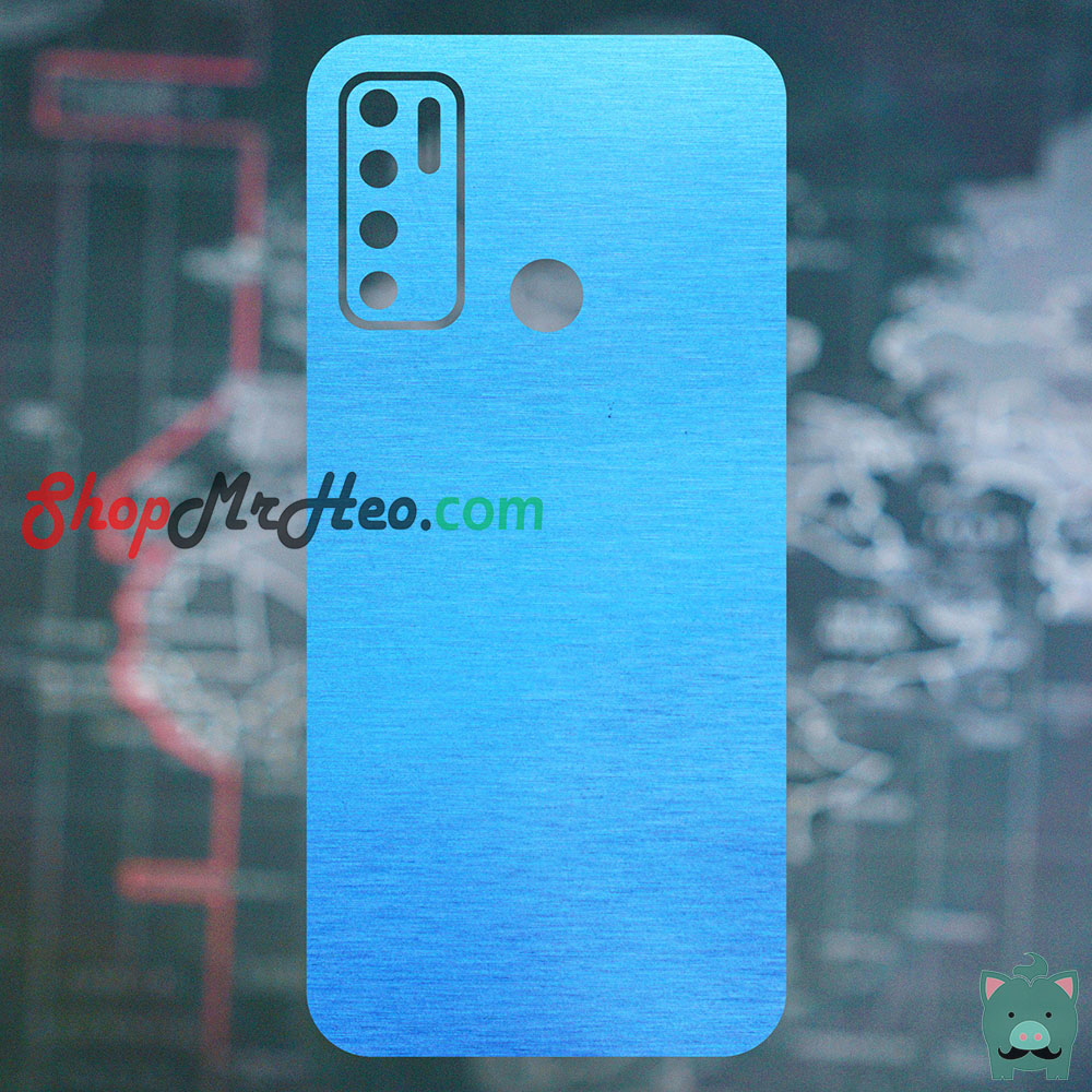 [HCM]Skin Dán Mặt Sau Lưng Vân Nhôm Vsmart Live 4