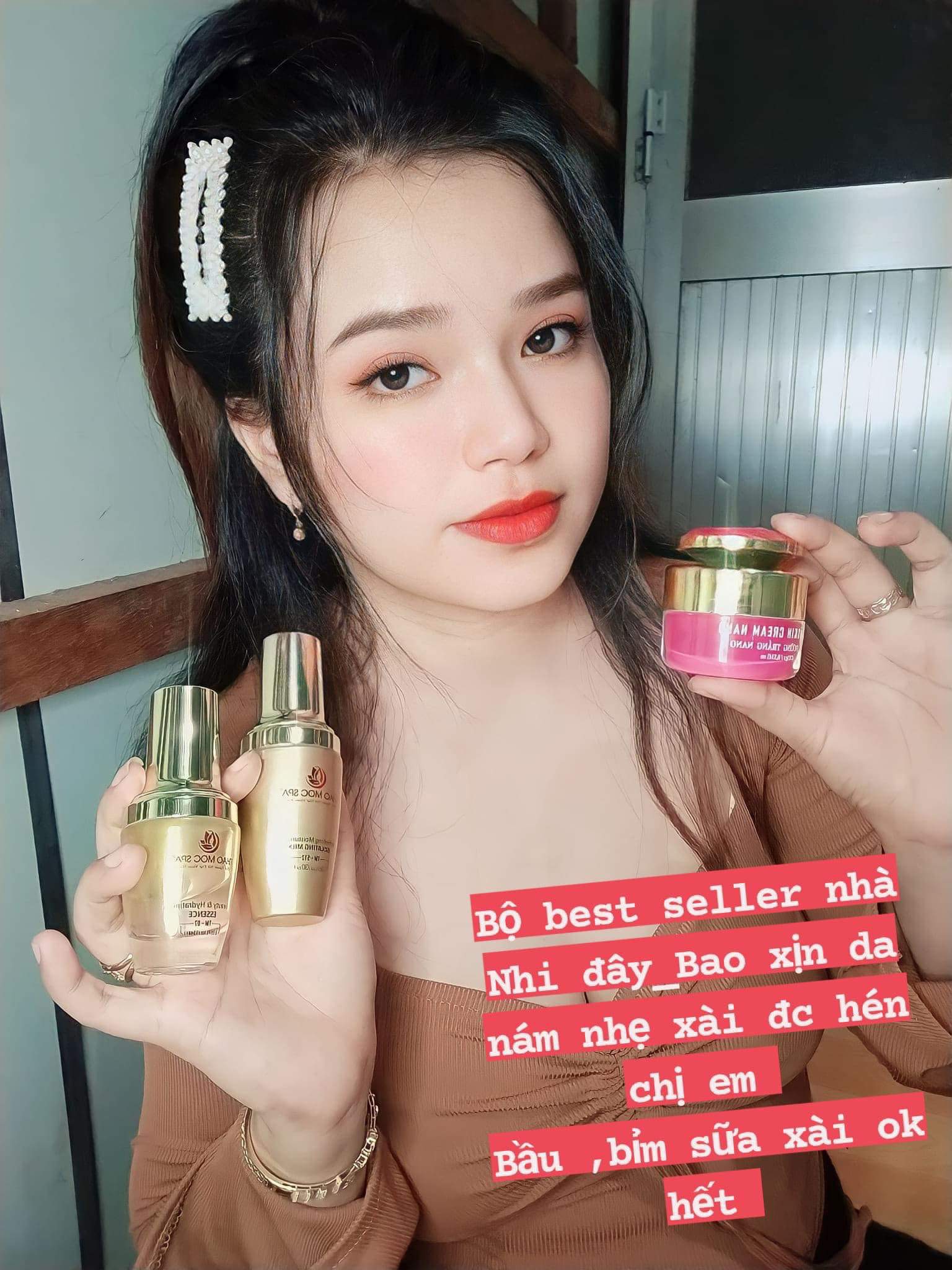 KEM FACE NANO DƯỠNG TRẮNG DA MỜ THÂM. THẢO MỘC SPA