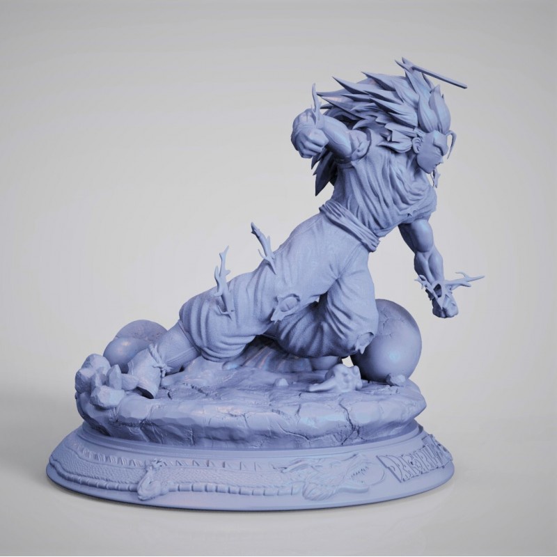 File in 3D Goku SSJ3 - Dragon Ball
