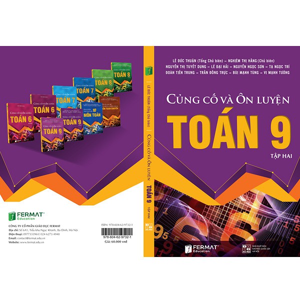Sách - Củng Cố Và Ôn Luyện Toán 9 (Tập 1 +2) - 1152