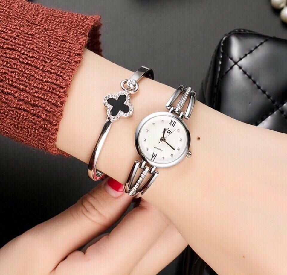 đồng hồ lắc tay nữ hongrui thời trang
